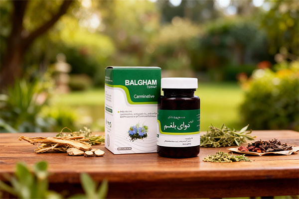 قرص دوای بلغم نیاک با گیاهان دارویی