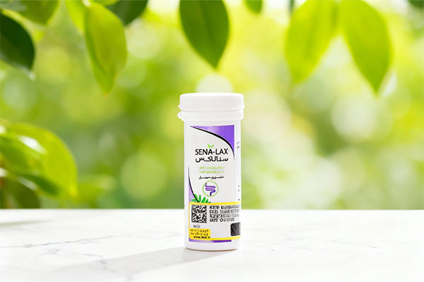 تصویر قرص سنالاکس ایران داروک 25 عددی روی سطح مرمر سفید