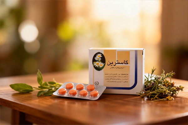 قرص گاسترین گل دارو با ترکیبات گیاهی
