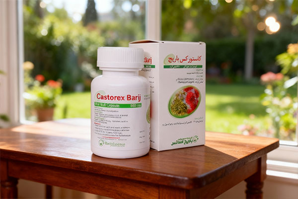 کپسول کاستورکس باریج اسانس برای حرکات روده