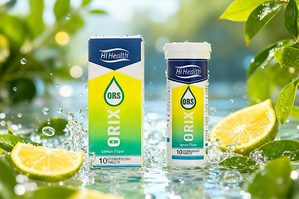 قرص جوشان Orix های هلث برای درمان اسهال و گرمازدگی