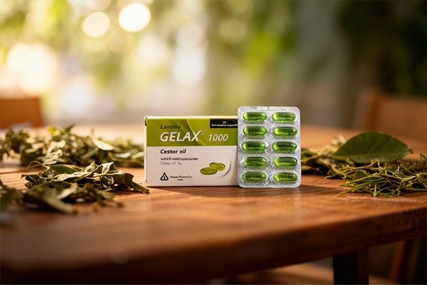 کپسول ژلاکس ۱۰۰۰ روغن کرچک دانا با عناصر طبیعی