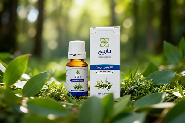 قطره اکالیپتوس باریج در کنار گیاهان دارویی