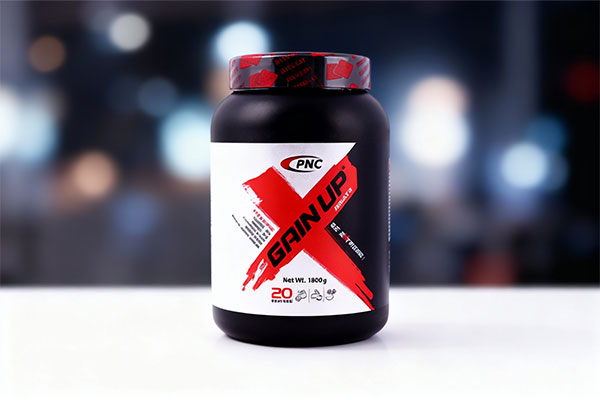 پودر گین آپ بزرگسالان کارن روی سطح سفید