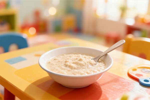 نحوه تهیه سرلاک گندم و عسل نستله برای تغذیه کودک