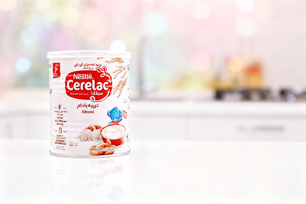 سرلاک حریره بادام نستله برای کودکان