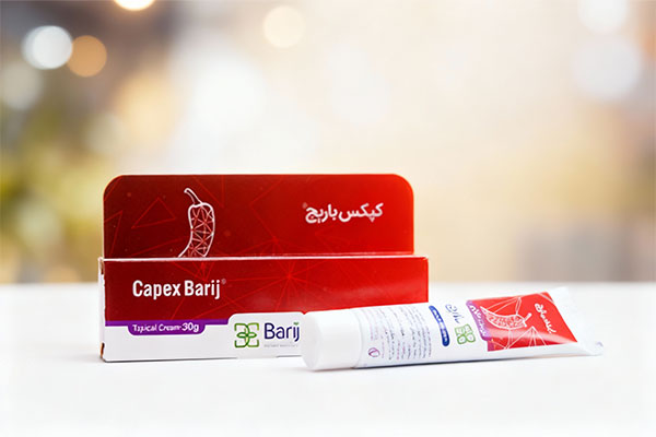 کرم کپکس باریج اسانس برای تسکین درد
