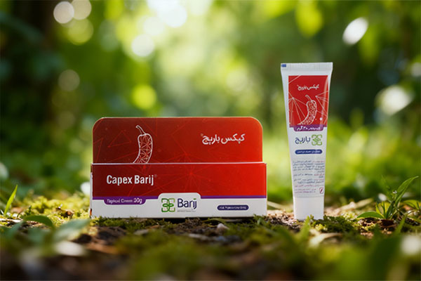 کرم کپکس باریج اسانس برای تسکین درد