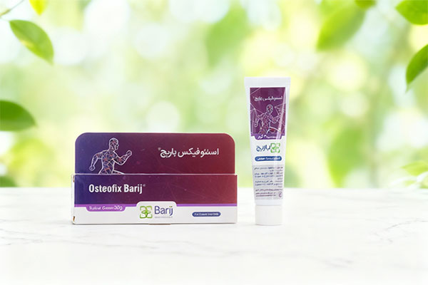 کرم استئوفیکس باریج اسانس برای تسکین دردهای عضلانی