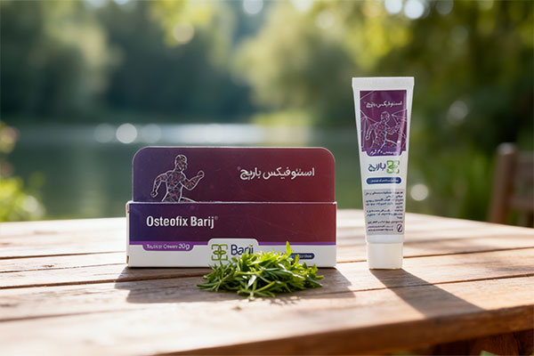 ترکیبات گیاهی کرم استئوفیکس باریج اسانس