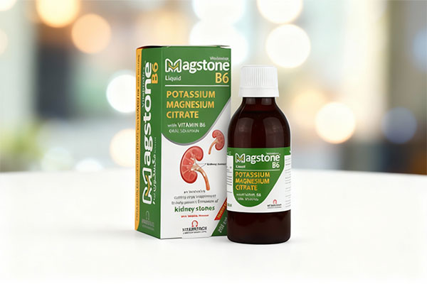 شربت مگستون ب6 ویتابیوتیکس برای پیشگیری از سنگ کلیه