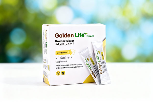 ساشه ارومکس دایرکت گلدن لایف برای سلامت مجاری ادراری