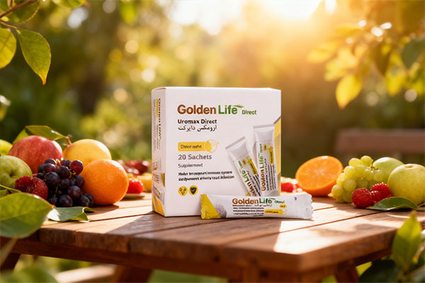 ساشه ارومکس مستقیم گلدن لایف با ترکیبات طبیعی