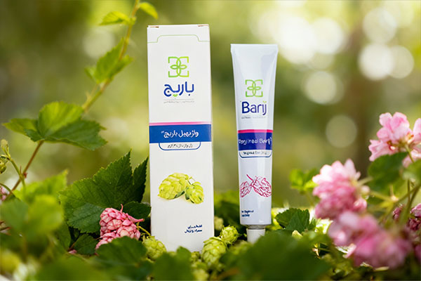 ژل واژیهیل باریج اسانس با عناصر طبیعی