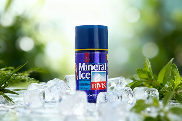 نحوه استفاده از لوسیون خنک کننده بدن مینرال آیس بی ام اس