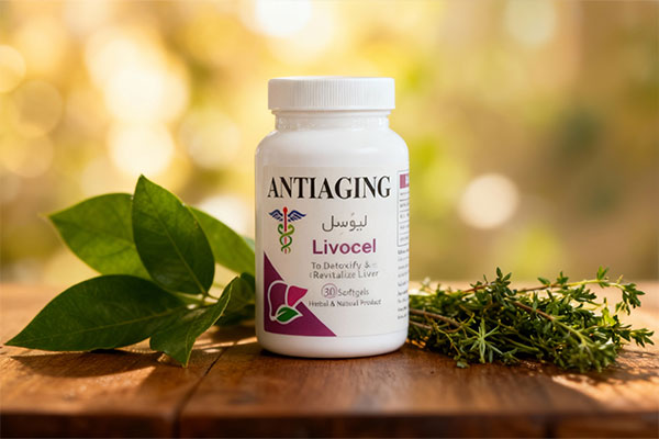 کپسول لیوسل آنتی ایجینگ برای سلامت کبد