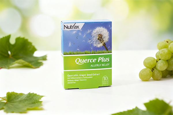 کپسول کوئرس پلاس نوتراکس برای کاهش علائم آلرژی