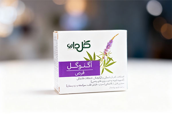 قرص آگنوگل گل دارو برای تنظیم قاعدگی و یائسگی