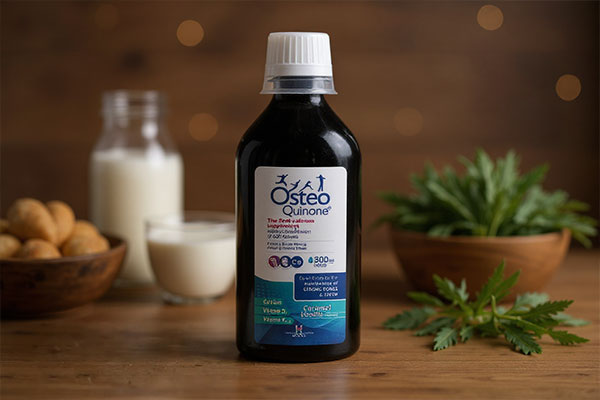 ترکیبات شربت استئوکینون هولیستیکا برای سلامت استخوان