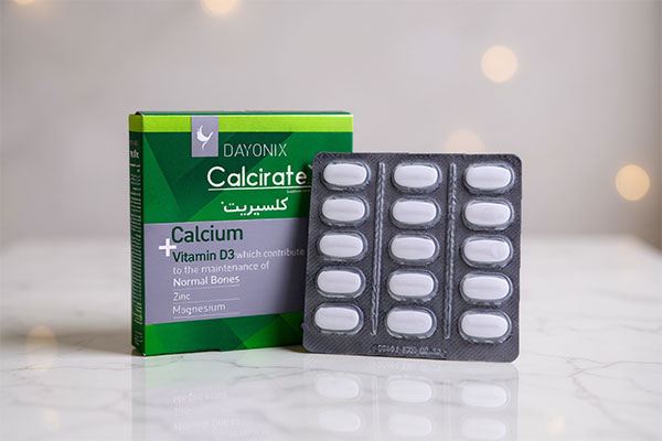 تصویر بسته‌بندی قرص کلسیریت دایونیکس فارما