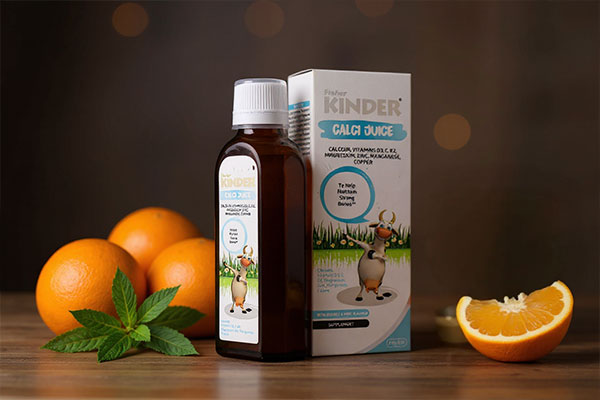 شربت کلسی جویس کیندر با پرتقال و نعناع