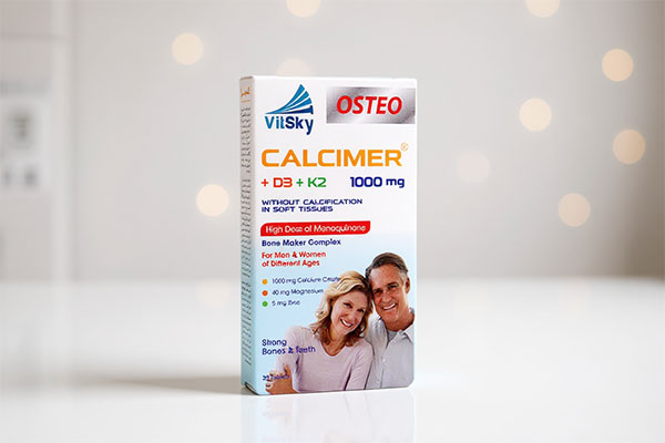 تصویر قرص کلسیمر ویت اسکای 30 عددی