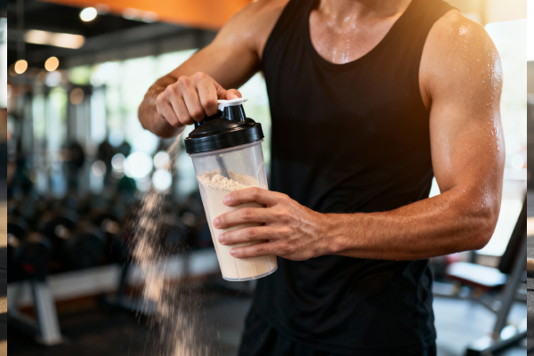 خرید پروتئین وی برای عضله سازی